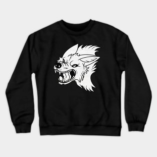 Growl Wolf Crewneck Sweatshirt